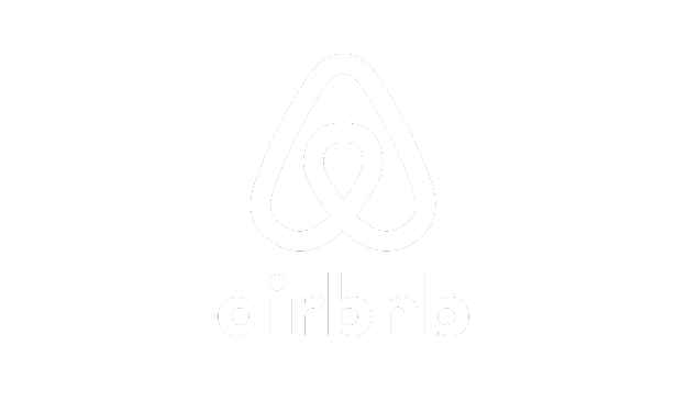 airbnb logo bianco png